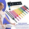 Solfeggio Tuning Fork Set - 10 Tuning Forks Perfect for DNA Healing, Chakra, Sou