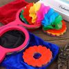 SevenMye Magic Tricks Bag with Magic Change Flower Magic Change Bag Twisting Handle Make Things Appear