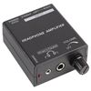 RCA & 3.5mm Black Compact Stereo Headphone Amplifier (97x64x30mm)
