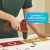 BLACK+DECKER 12v Max* Cordless Lithium Drill/Driver - BDCDD12C