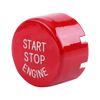VOBOR Engine Start Stop Button Cover, Red Start Stop Engine Switch Button Replacement, Car Engine Start Stop Push Button Switch Cover Compatible with F30 G/F Disk Bottom with Start&Stop
