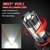 For Jeep Liberty 2008-2011 2012 LED Headlight High/Low+Fog Light Bulbs Combo kit