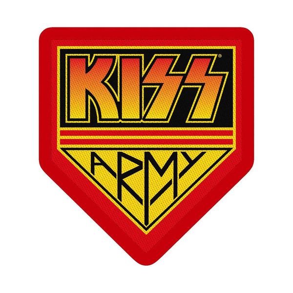 Kiss Army Patch Multi Colour - multicoloured