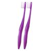 Oral Care Licable Mini Toothbrush 2pcs (Purple)