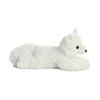 Aurora® Adorable Flopsie™ Arctic Fox Stuffed Animal - Playful Ease - Timeless Companions - White 12 Inches