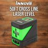 50ft Cross Line Laser Level, Precision Measuring, Unique Laser Scale Projection