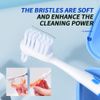 Y-Kelin Denture Cleanning Set Denture Cleaning Case with Denture Brush, Pink