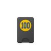 Number 100 in Blue PopSockets PopWallet for MagSafe