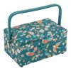 Hobby Gift Medium Sewing Craft Storage Box, Bird Aviary