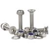 Bolt Base M2.5 x 16 A2 Stainless Steel Socket Countersunk Screws + Nyloc Nuts & Washers (30 Each)