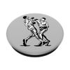 Vintage Boxer Shorts Uppercut Knockout Blackwork Minimal PopSockets with Interchangeable PopGrip
