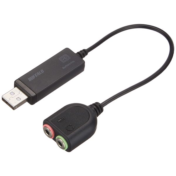 BUFFALO BUFFALO USB AUDIO ADAPTER BSHSAU105BK