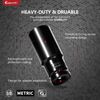 ColumPRO 1/2'' Impact Drive Socket Sets, 17mm 6-Point Impact Socket and 1/2'' Hex Shank Impact Adapter