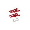 Atomik - Alloy Front Lower Arm - Replacement Part for 1/10 Slash, Other TRX Models - Hardened Billet 6061 Aluminum - Lightweight & Durable Performance - Front Chassis Upgrade Part 3631 - Red