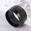 ZENSE - Black Titanium Steel Men's Ring ZR0164