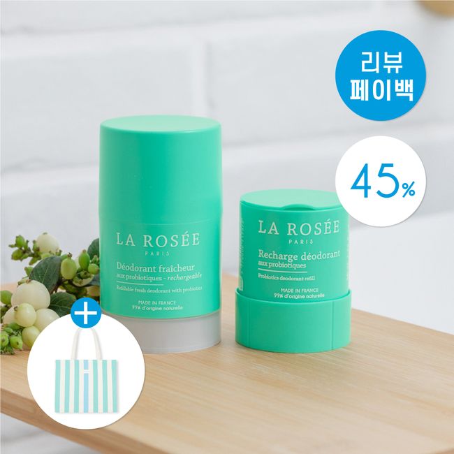 La Rose Probiotics Deodorant Duo Original 50ml + Refill 50ml