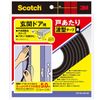 3M Scotch Front Door Corrugated Tape 2 Pcs Black