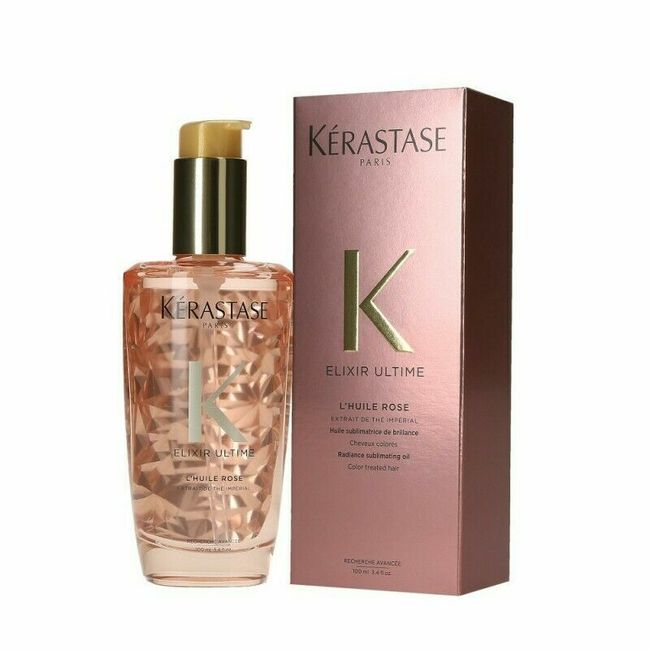 Kerastase Elixir Ultime L'Huile Rose Oil Imperial 100ml /3.4oz Exptn 12/2024 Box