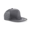 Beechfield Unisex B610.ORA 5-Panel Snapback Rapper Cap - Black, One Size