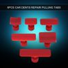 Qiilu Dent Puller, 6Pcs Car Auto Body Dents Removal Pulling Tabs Paintless Dent Repair Tools