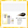 SHEEYOON Eyebrow Tint Cream, Professional Brow Eyelash DYE Kit, Natural Long Lasting Waterproof Eyebrow Colors (Brown)