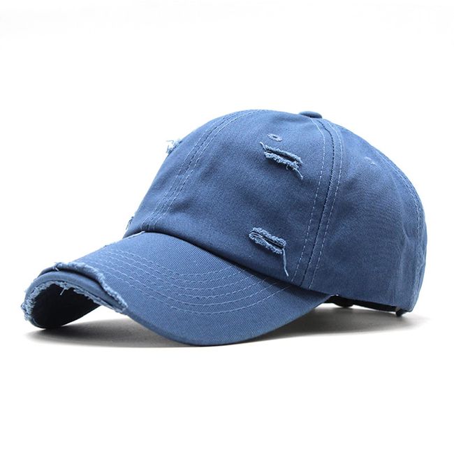 Durio Basecap Damen Baseball Cap Herren Kappe Vintage Unisex Freizeit Baumwolle Sonnenschutz Verstellbar Waschbar Outdoor Erwachsenen Navy