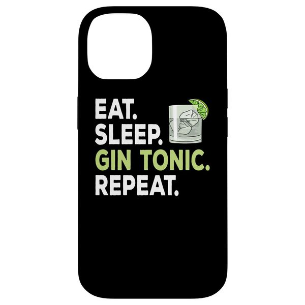 iPhone 14 Eat Sleep Gin Tonic Case