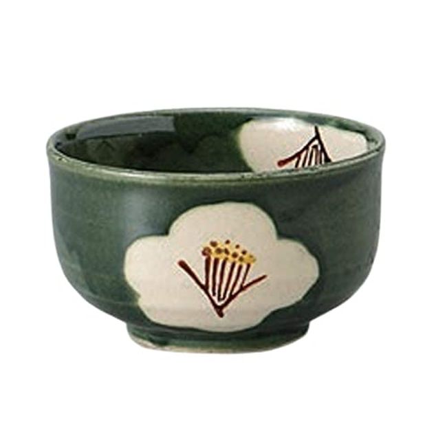 Ale-net Matcha Bowl, Oribe Camellia Matcha Bowl, Mino Ware