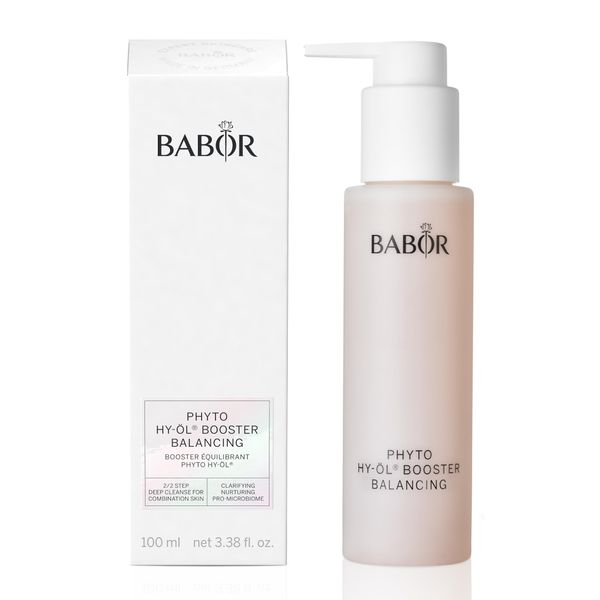 BABOR Phyto Hy-Öl Booster Balancing für Mischhaut und ölige Haut, Gesichtsreiniger zur Anwendung mit Hy-Öl, Mit Salbei, Vegane Formel, Phytoactive Combination, 1 x 100 ml