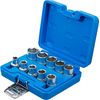 BGS 2434 | Socket Set, Hexagon | 12.5 mm (1/2") Drive | Inch Sizes | 10 pcs.