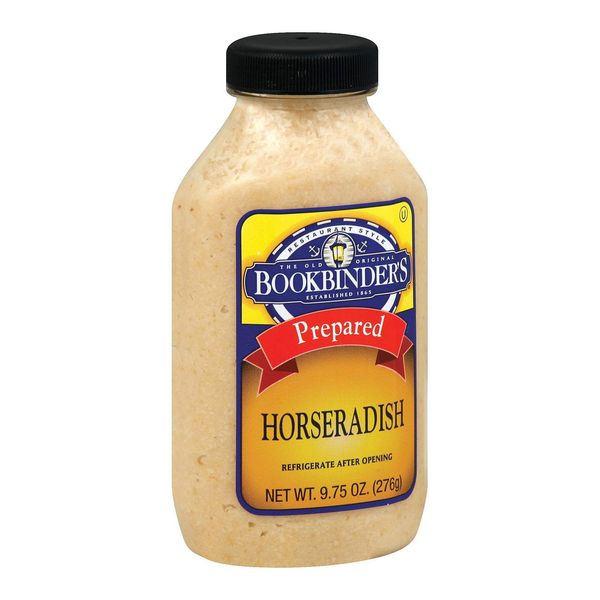 Bookbinder's Prepared Horseradish 9.75oz Pack of 9