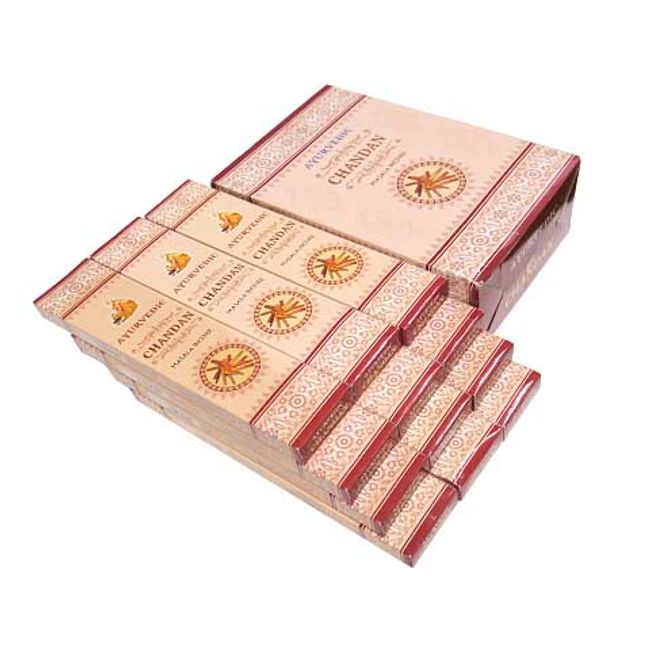 Incense Ayurvedic Chandan Incense All Natural &amp; All Handmade Incense/ASAW AYURVEDIC CHANDAN/Incense/Indian Incense/Asian Miscellaneous Goods