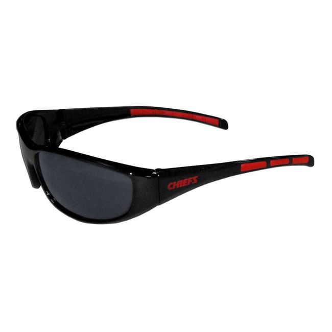 Siskiyou Gifts Co, Inc. 2FSG045 Kansas City Chiefs Wrap Sunglasses