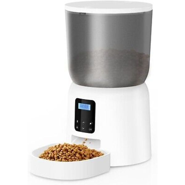 5l automatic pet feeder with battery backup