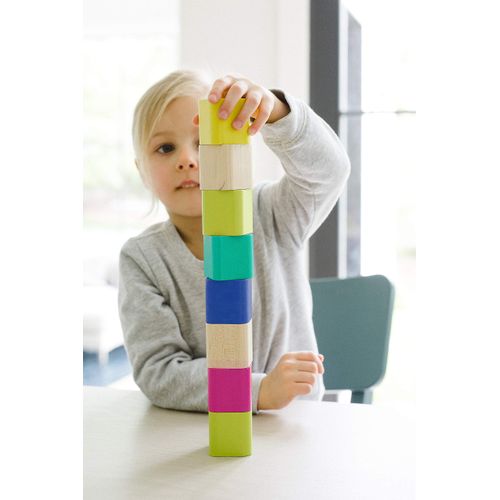 Tegu 6 Piece Magnetic Baby’s First Building Blocks, Tints