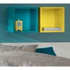 MasterShelf Floor/Wall Cube Turquoise