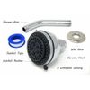 XEICCOB High Pressure Multi Function Chrome Shower Head 5 Massage Spray Patterns