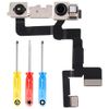 MMOBIEL Front Facing Camera Compatible with iPhone 11 2019 12 MP - Selfie Camera Flex Cable Replacement Front Camera - Incl. Screwdrivers