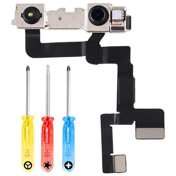 MMOBIEL Front Facing Camera Compatible with iPhone 11 2019 12 MP - Selfie Camera Flex Cable Replacement Front Camera - Incl. Screwdrivers