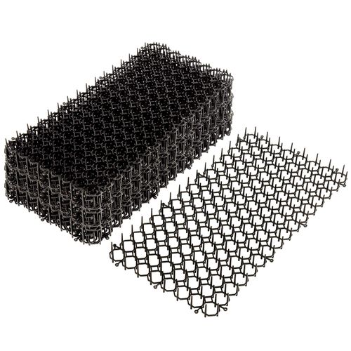 Hmyomina Cat Scat Mat with Spikes 12 Pack Deterrent Mat for Cats and Dogs for Indoor and Outdoor (16 X 8 Inches)
