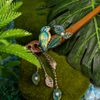 Pond Animals Mold for Polyclay Air-Dry Clay Plaster 7x3inch