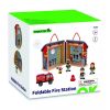 Tooky Toy Wooden Foldable Fire Station