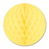 Pkgd Tissue Ball (yellow) Party Accessory (1 count) (1/Pkg)
