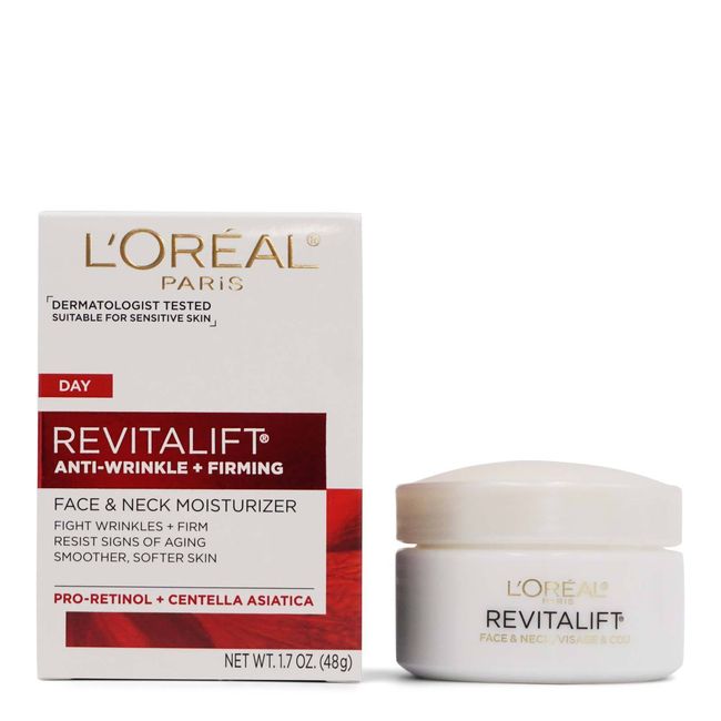 L'Oreal Revitalift Face & Neck Anti-Wrinkle & Firming Moisturizer Day Cream 1.70 oz