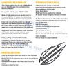 Chrome Delete Blackout Vinyl Overlay For 2011-2023 Chrysler 300 Side Window Trim