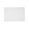 Terry Shower Mat 50 x 70 cm Plain Checked White