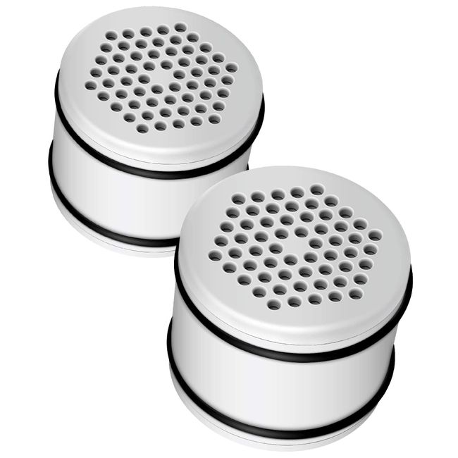 AQUA CREST WHR-140 Shower Filter Replacement Cartridge for Culligan® WHR-140, WSH-C125, ISH-100, HSH-C135, Shower Head Water Filter, with Advanced KDF Filtration Material, Pack of 2