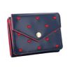 Flower Ring Mini Wallet Heart Pattern GWT0022-NV (Navy)