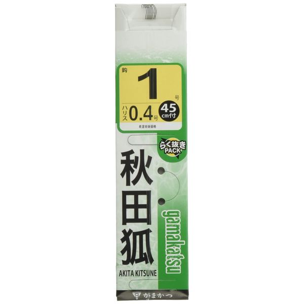 Gamakatsu Akita fox tea with thread No. 1 - Harris 0.4