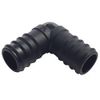 Hortafix Pond Pipe corrugated pipe Elbow 1" 25mm Barbed